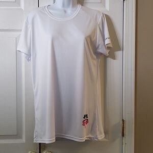 Tunaskin Island Jane Key West white hibiscus short sleeve top   Sz XL NWOT